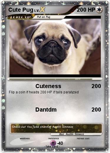 Pokemon Cute Pug
