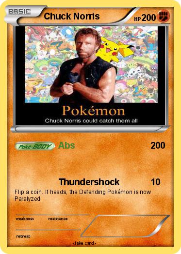 Pokemon Chuck Norris