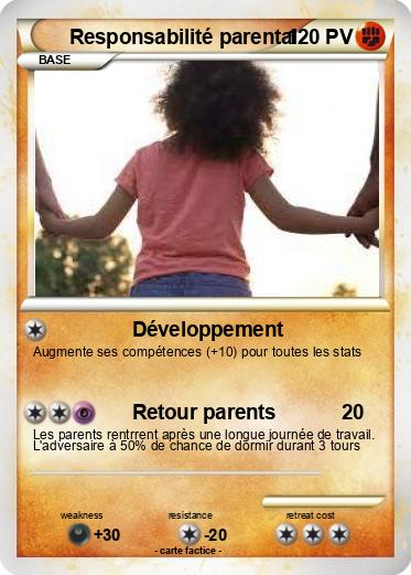 Pokemon Responsabilité parental