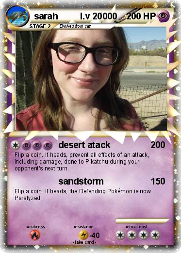 Pokemon sarah         l.v 20000