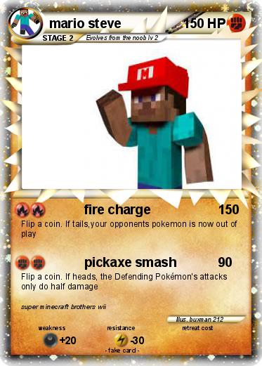 Pokemon mario steve