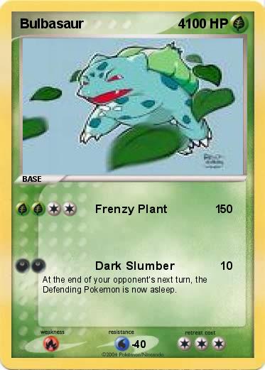 Pokemon Bulbasaur                          4