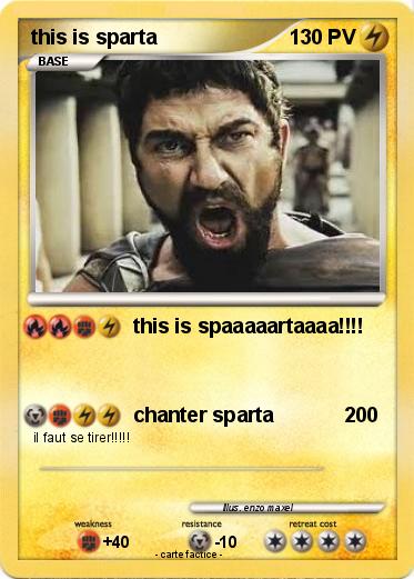 Pokemon this is sparta