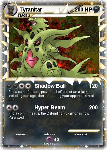 Pokemon Tyranitar