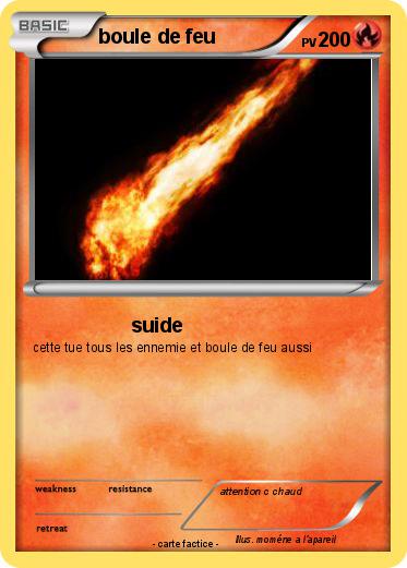 Pokemon boule de feu