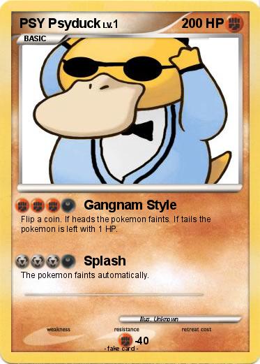 Pokemon PSY Psyduck