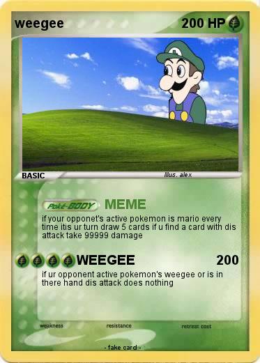 Pokemon weegee