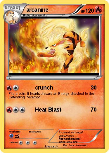 Pokemon arcanine