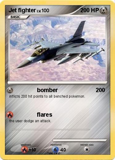 Pokemon Jet fighter
