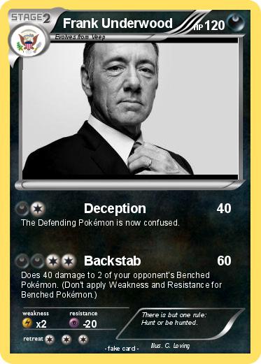 Pokemon Frank Underwood