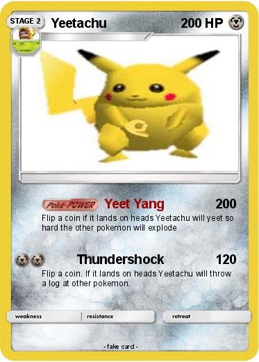 Pokemon Yeetachu