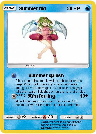 Pokemon Summer tiki