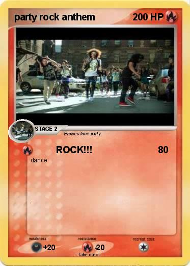 Pokemon party rock anthem