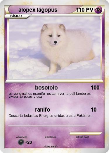 Pokemon alopex lagopus