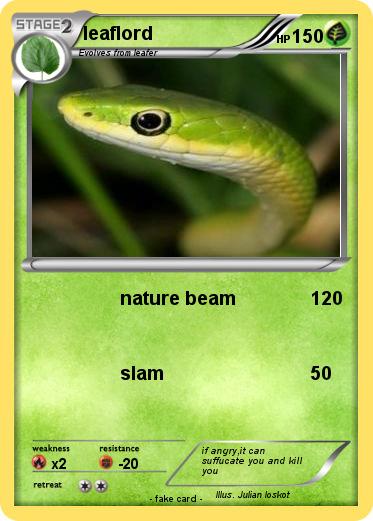 Pokemon leaflord