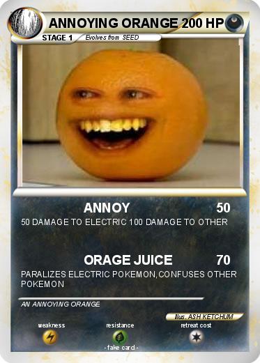 Pokemon ANNOYING ORANGE