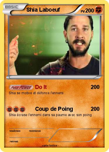 Pokemon Shia Laboeuf