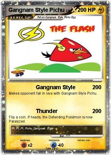 Pokemon Gangnam Style Pichu