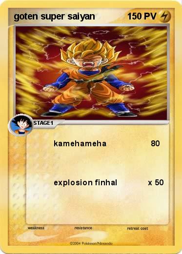 Pokemon goten super saiyan