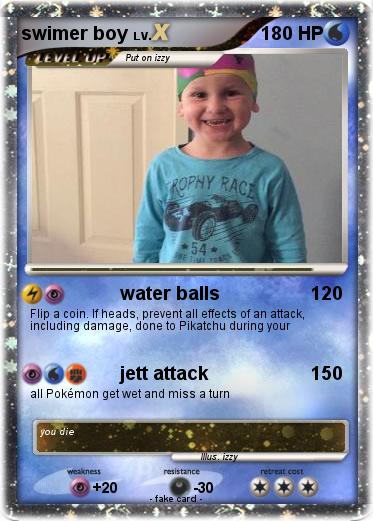 Pokemon swimer boy