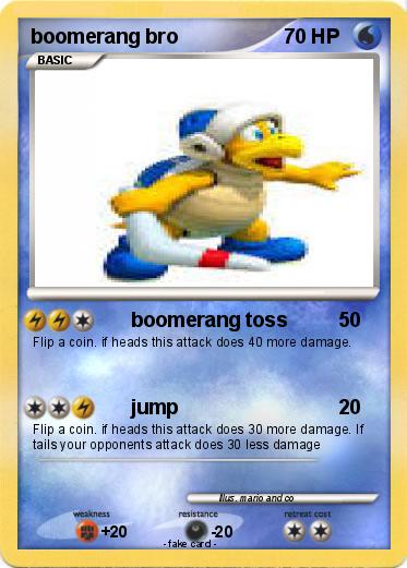 Pokemon boomerang bro