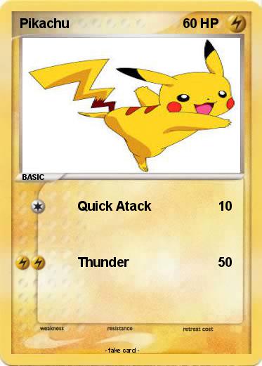 Pokemon Pikachu