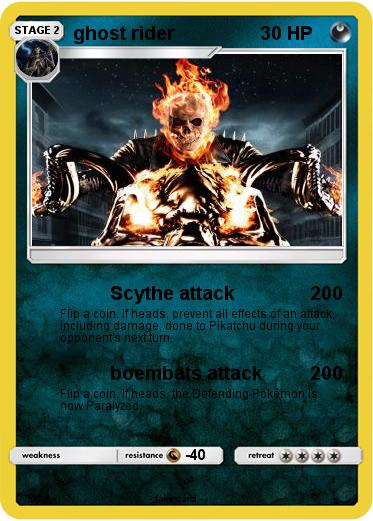 Pokemon ghost rider