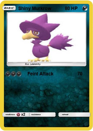Pokemon Shiny Murkrow