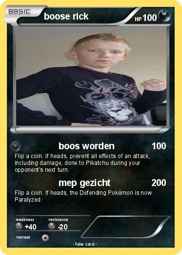 Pokemon boose rick