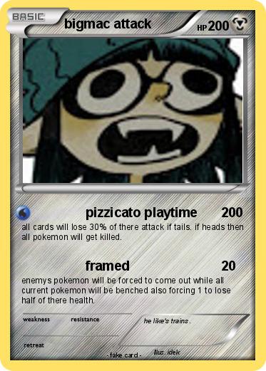 Pokemon bigmac attack