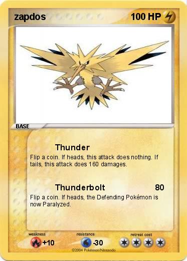 Pokemon zapdos