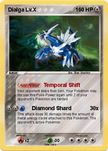 Pokemon Dialga Lv.X