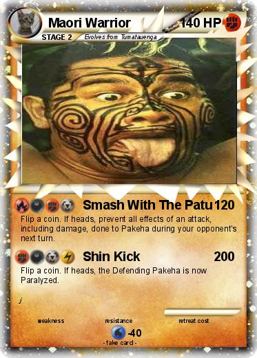 Pokemon Maori Warrior