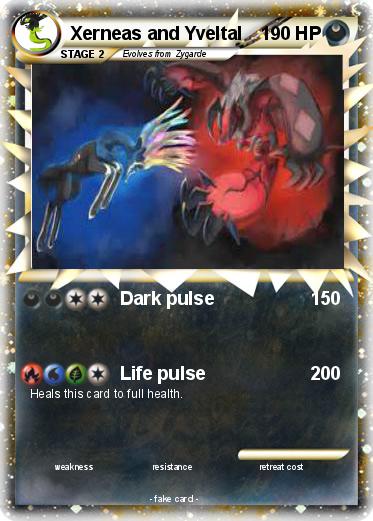 Pokemon Xerneas and Yveltal