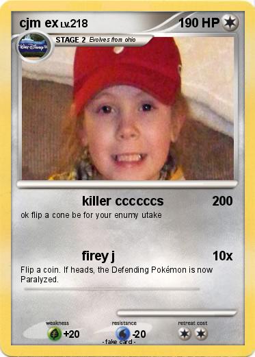 Pokemon cjm ex