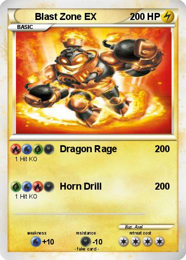 Pokemon Blast Zone EX