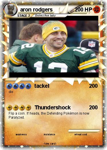 Pokemon aron rodgers