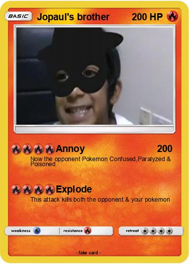 Pokemon Jopaul's brother