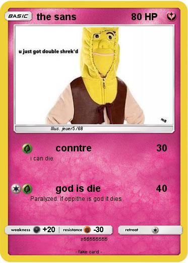 Pokemon the sans