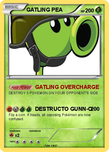 Pokemon GATLING PEA