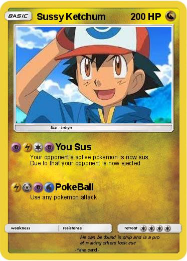Pokemon Sussy Ketchum
