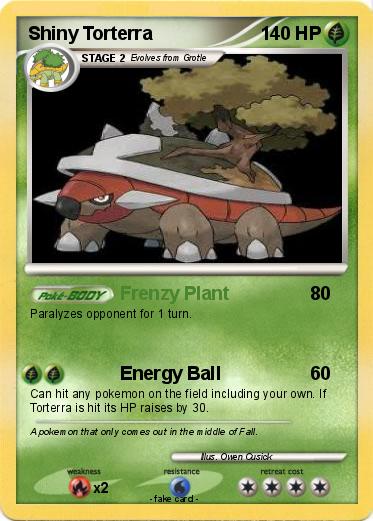 Pokemon Shiny Torterra