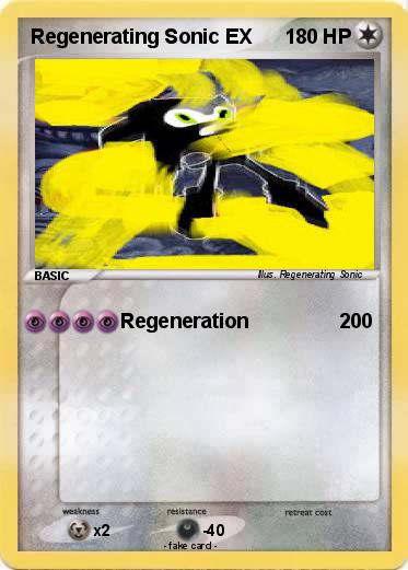 Pokemon Regenerating Sonic EX