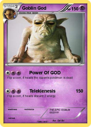 Pokemon Goblin God