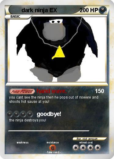 Pokemon dark ninja EX