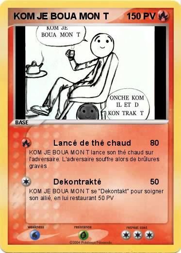 Pokemon KOM JE BOUA MON T