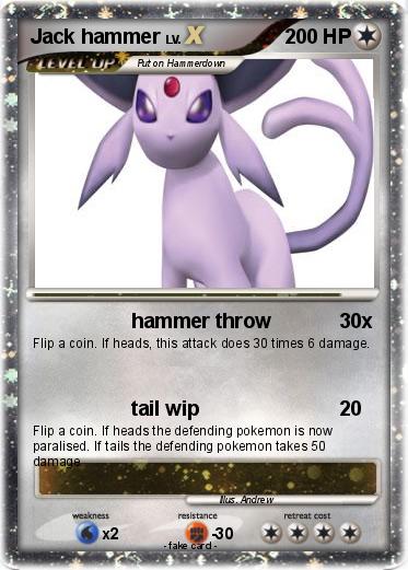 Pokemon Jack hammer