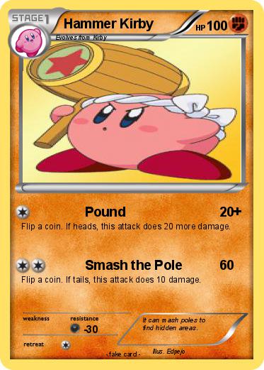 Pokemon Hammer Kirby