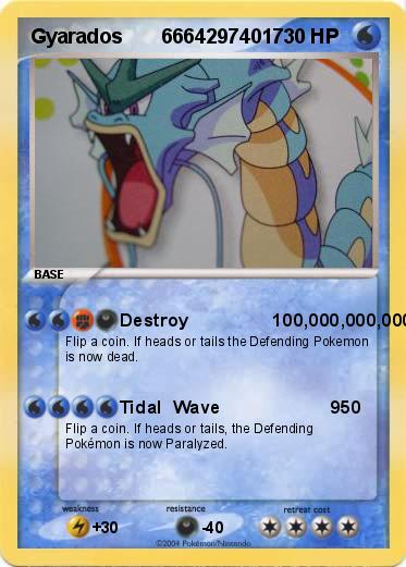Pokemon Gyarados       66642974017