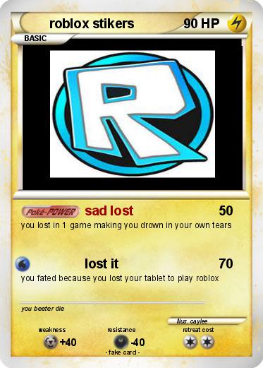Pokemon roblox stikers